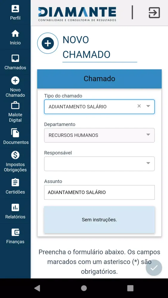 Diamante Contabilidade Screenshots