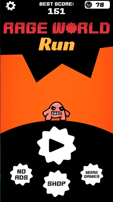 Capturas de tela do Rage World Run
