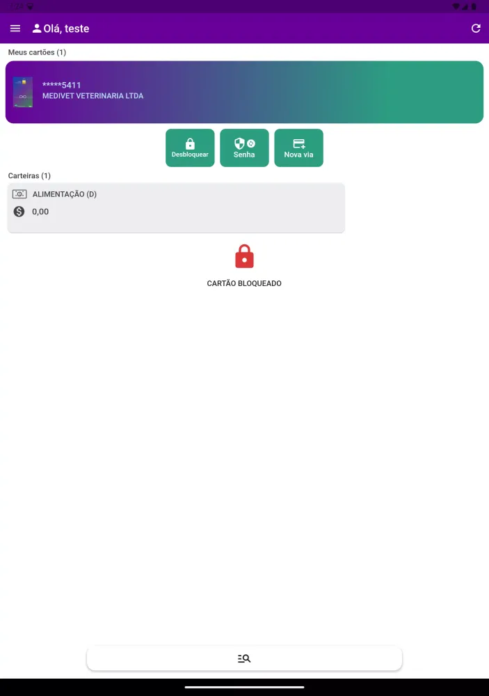 O2 Plus Card Screenshots