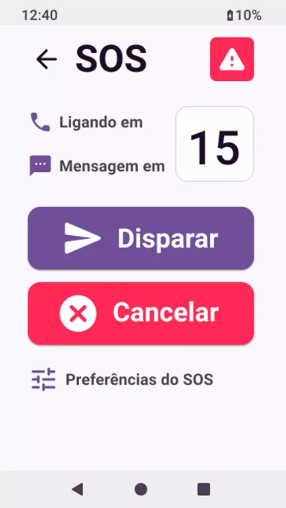 SOS CONECTA! - Função SOS para スクリーンショット