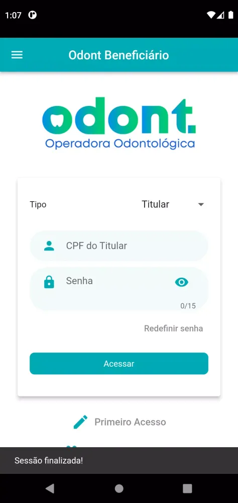 Ảnh chụp màn hình của Odont