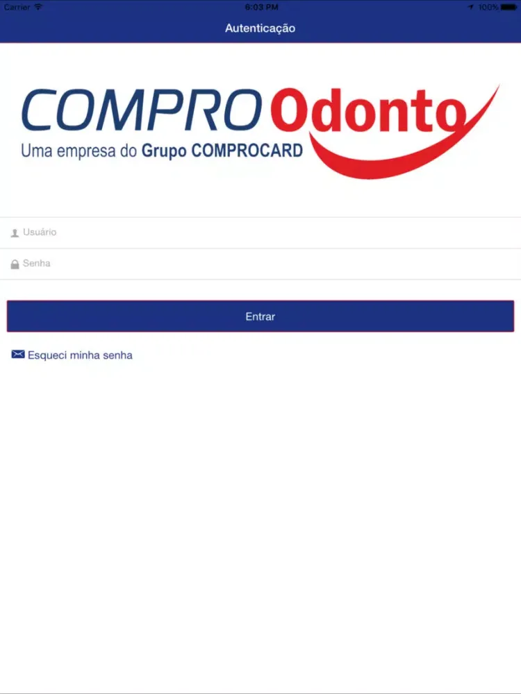 Captures d'écran de Compro Odonto Prestador iPad 