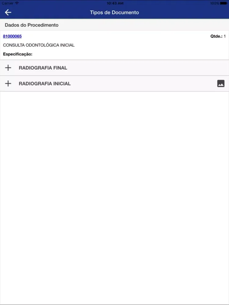 Captures d'écran de Compro Odonto Prestador iPad 