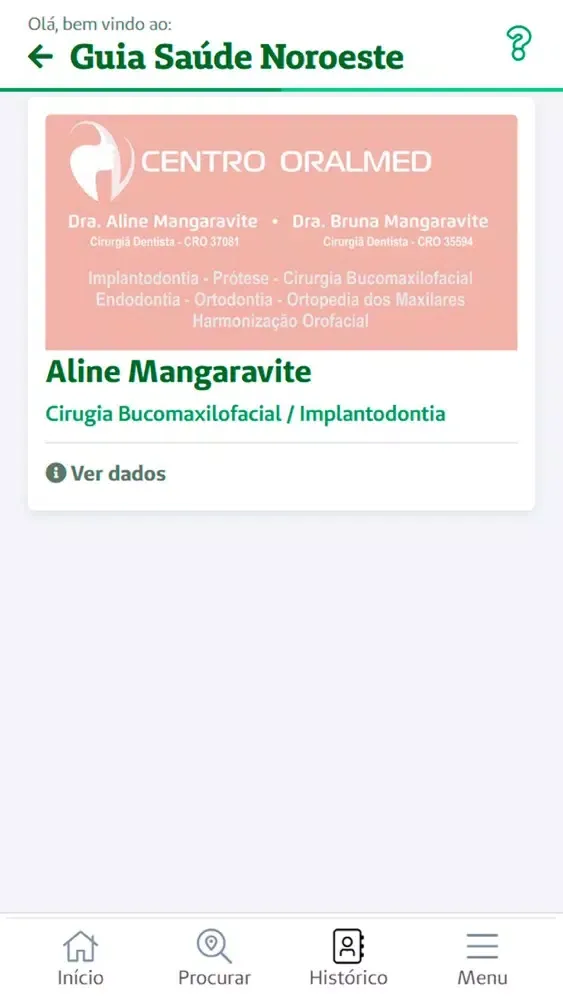 Capturas de pantalla de Guia Saúde Noroeste