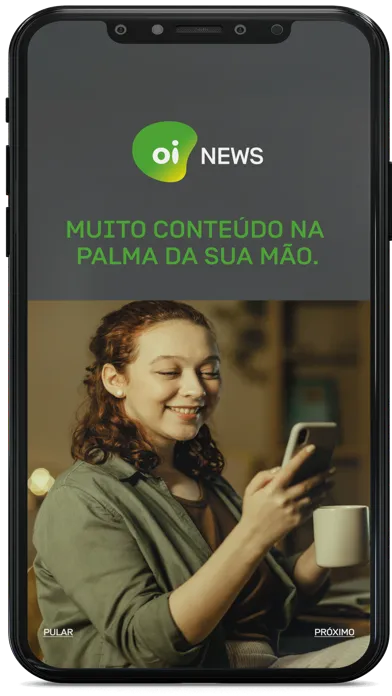 Screenshot di Oi News
