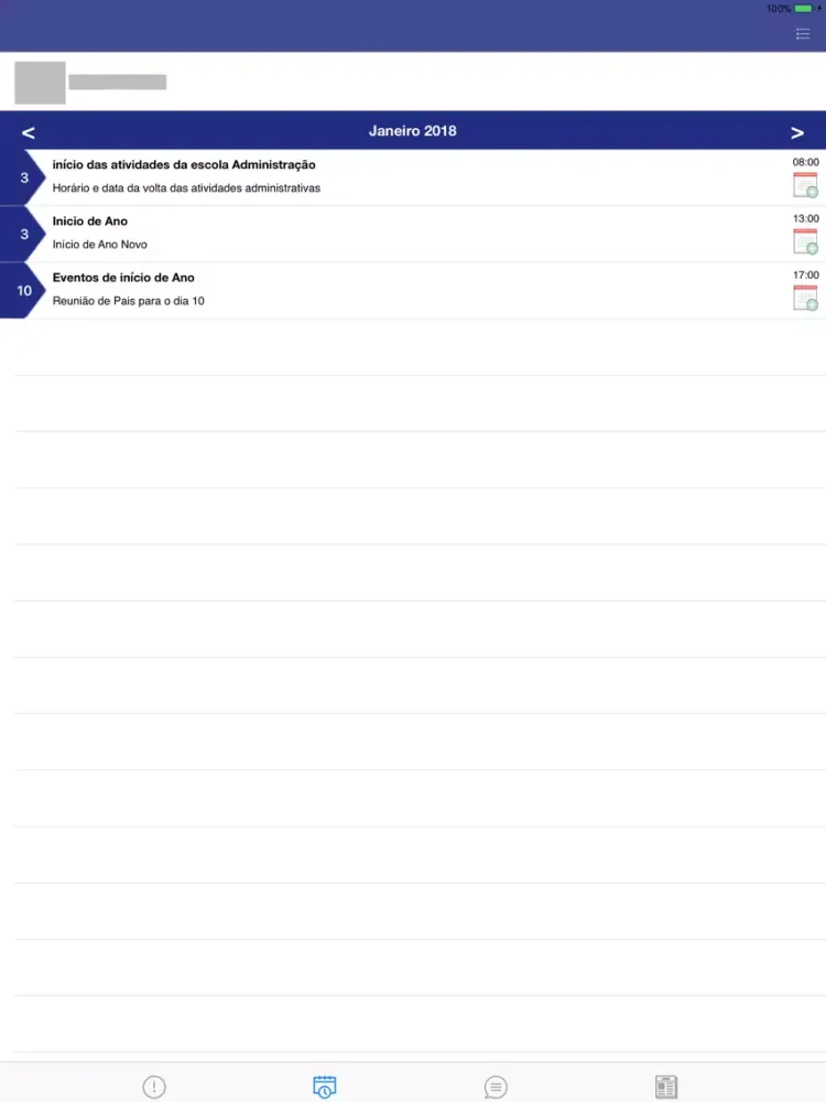 Tangkapan layar Smart Choice iPad 