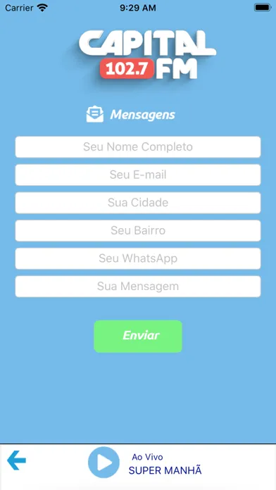 Capturas de pantalla de Rádio Capital FM