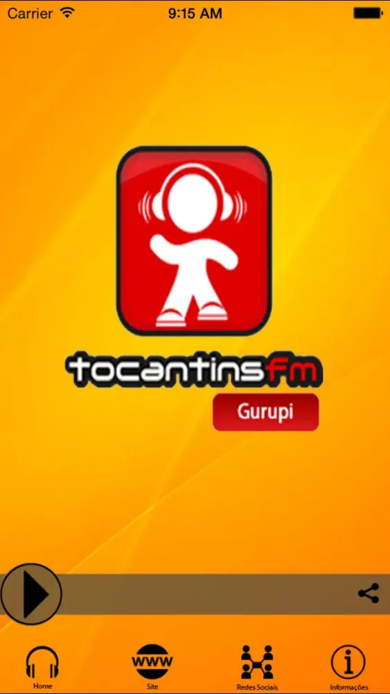 ภาพหน้าจอของ Tocantins FM Gurupi