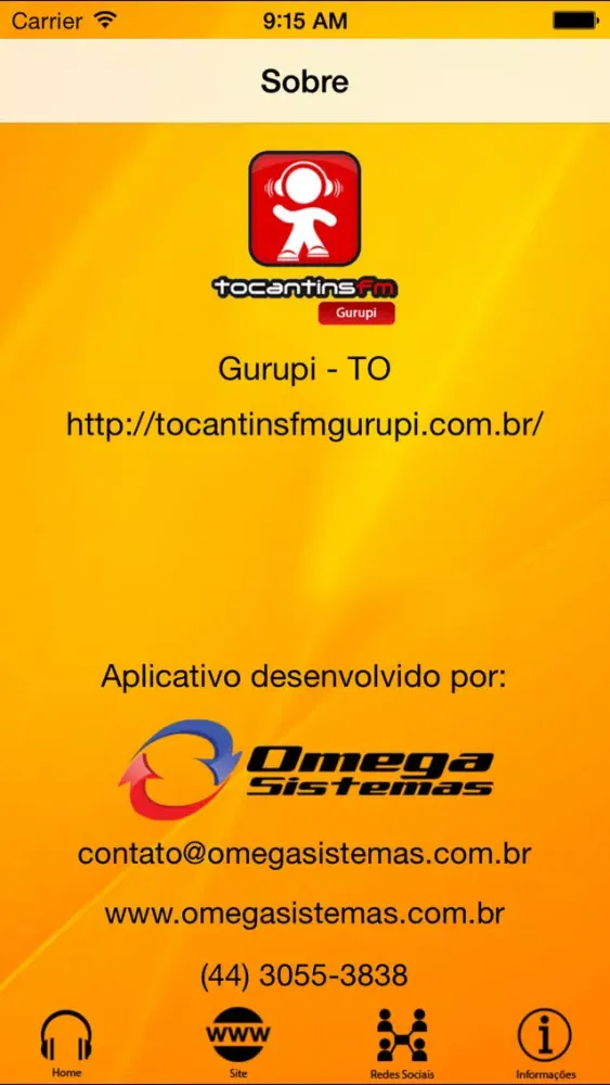 ภาพหน้าจอของ Tocantins FM Gurupi