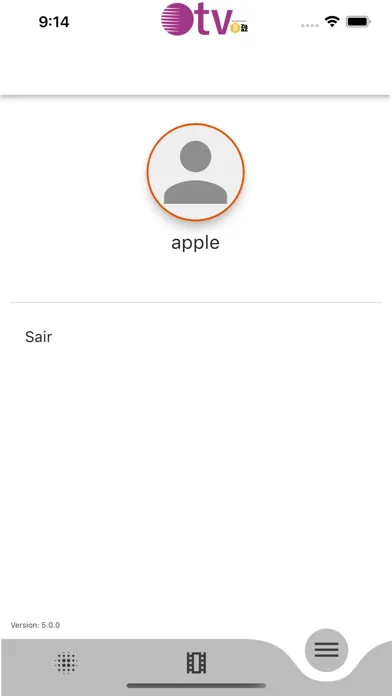 Tangkapan layar Minha One TV