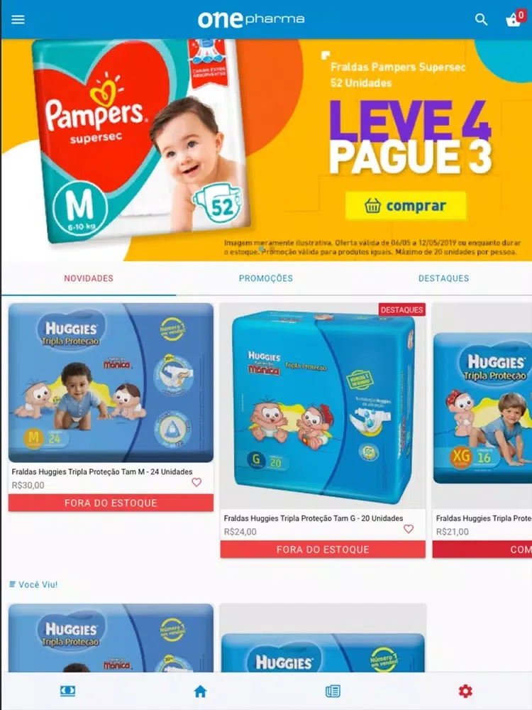 Zrzuty ekranu OnePharma iPad 