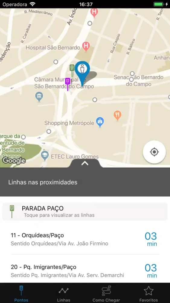 Captures d'écran de Partiu SBC