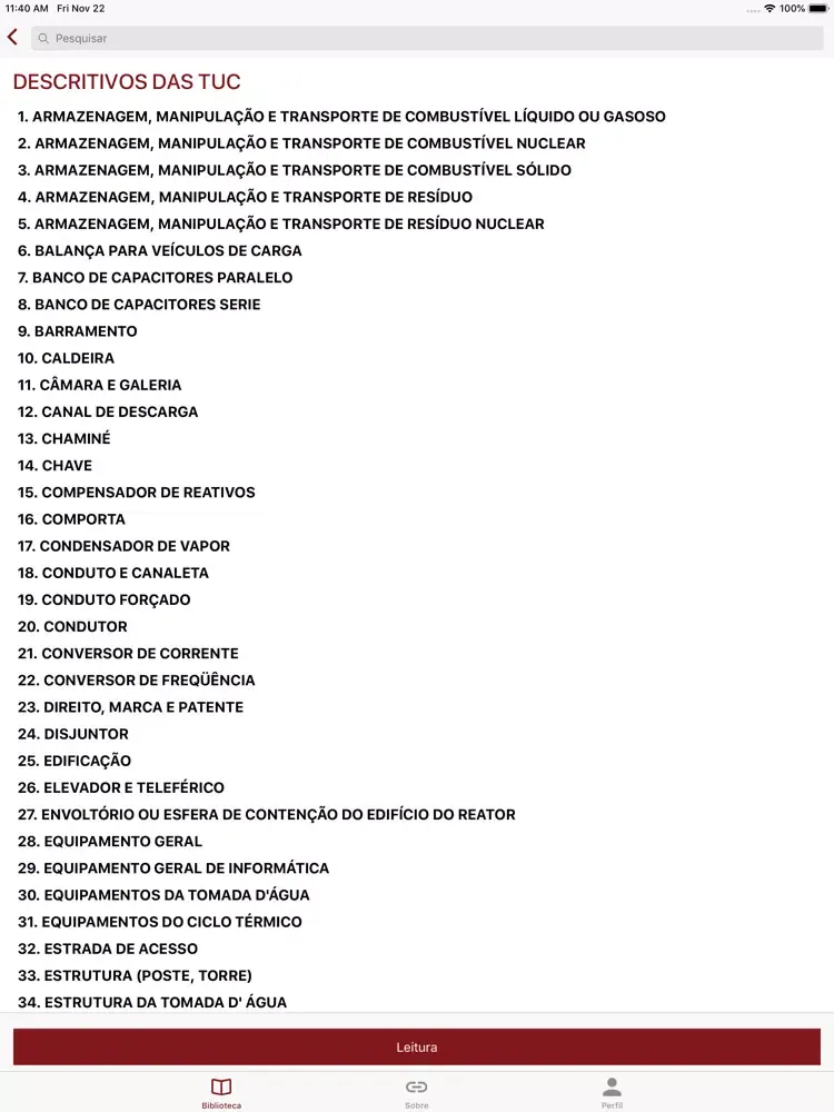 Zrzuty ekranu Delos Biblioteca iPad 