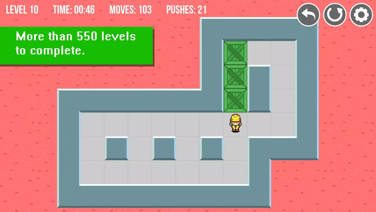 Capturas de pantalla de Sokoban