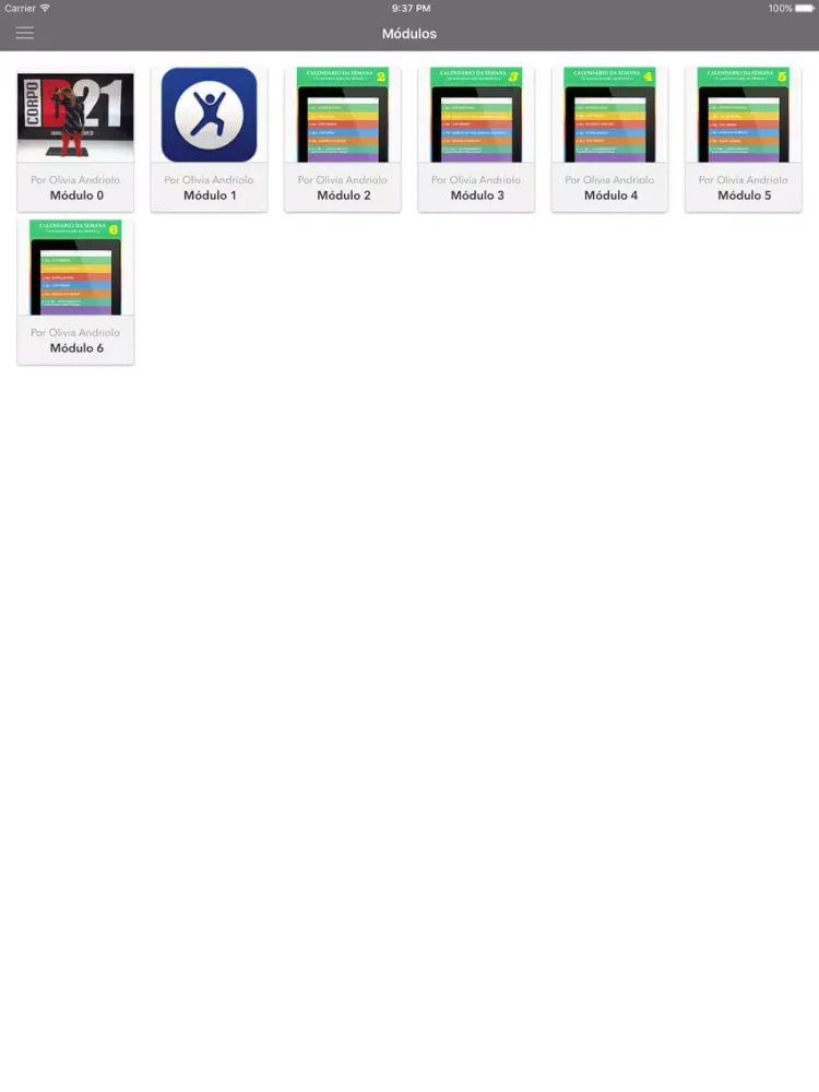 Zrzuty ekranu Corpo de 21 iPad 