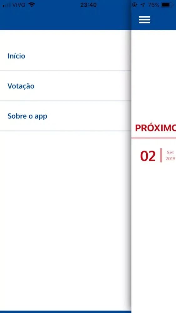ภาพหน้าจอของ Votação OAB DF