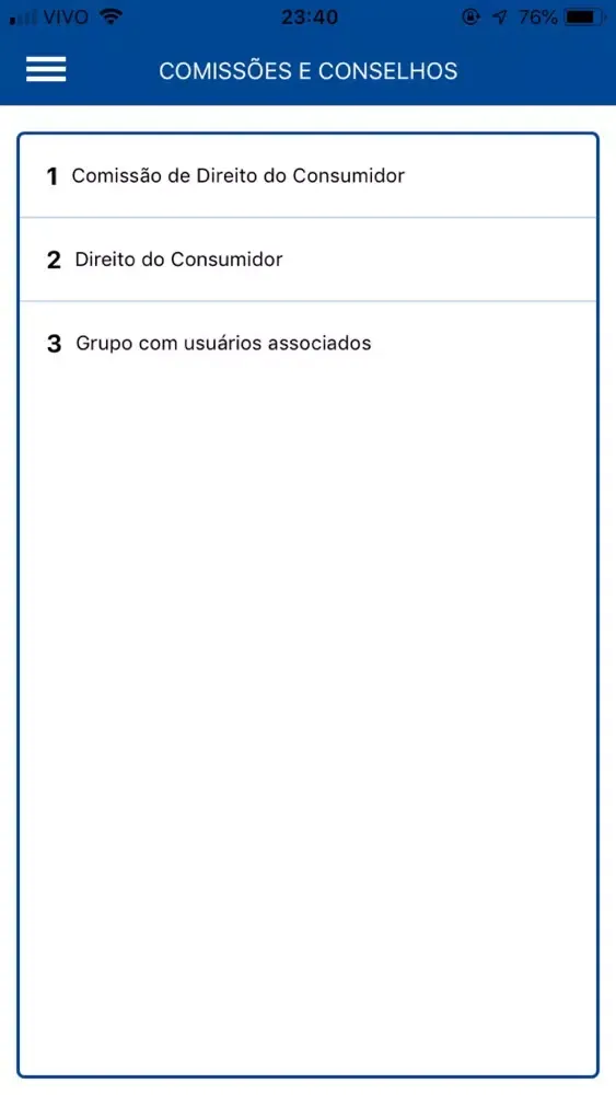 ภาพหน้าจอของ Votação OAB DF