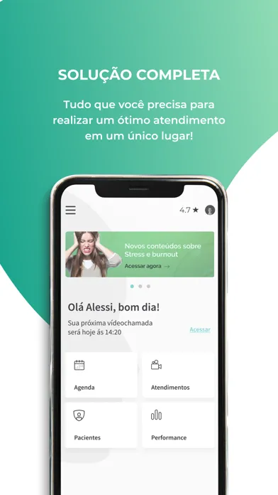 Ảnh chụp màn hình của orienteme - Profissionais