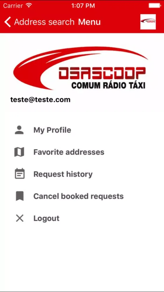 Capturas de tela do Osascoop