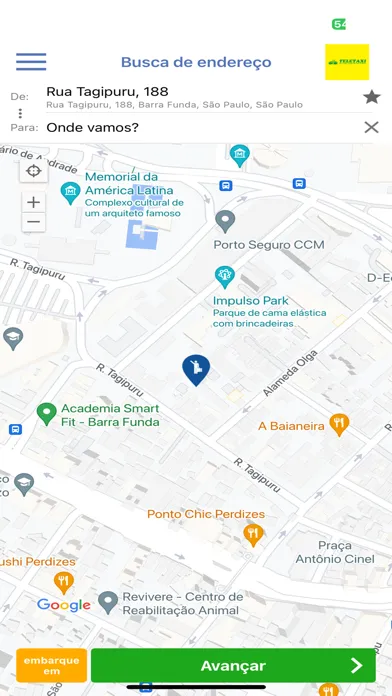 Screenshot di Teletaxi Maceió
