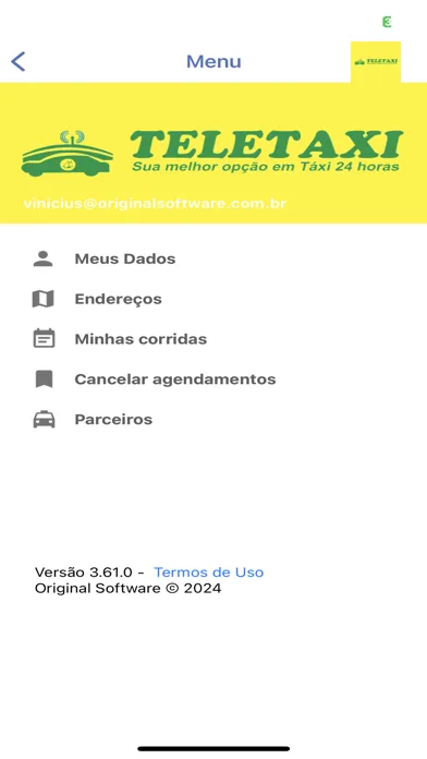 Screenshot di Teletaxi Maceió