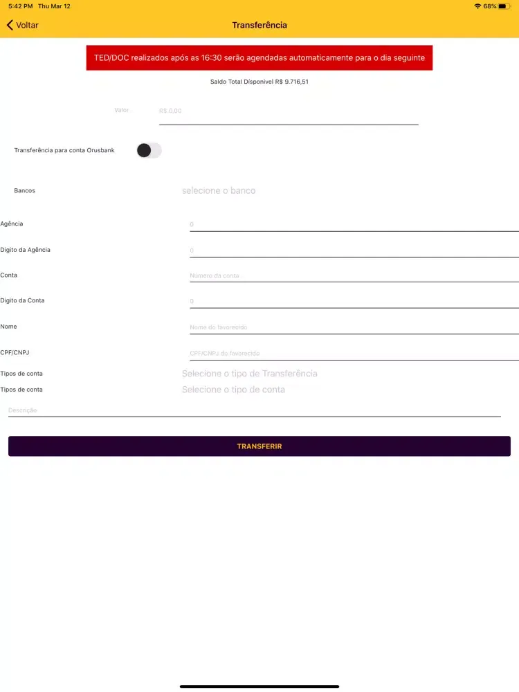Banco Supera iPad  Ekran Görüntüleri