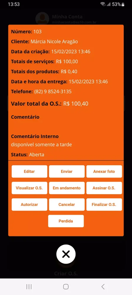 Capturas de pantalla de OS10