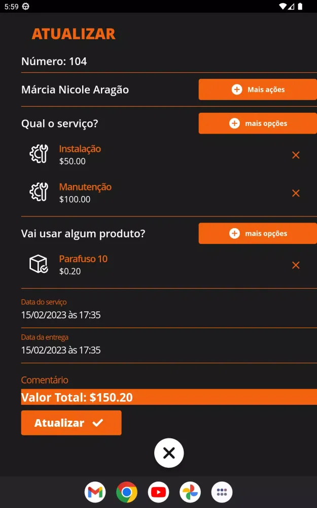 Capturas de pantalla de OS10