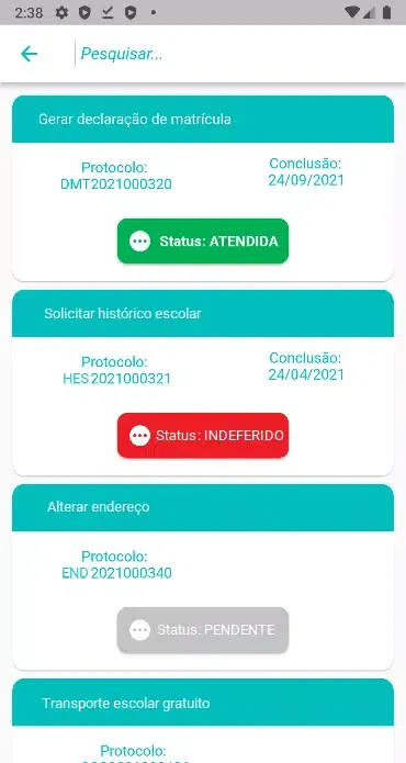 Portal Aluno Osasco Screenshots