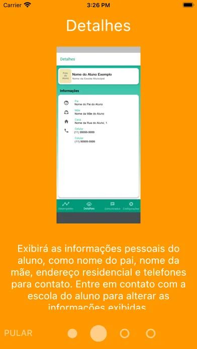 Zrzuty ekranu Portal do Aluno Osasco