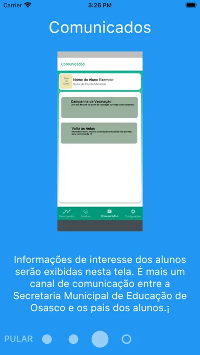 Zrzuty ekranu Portal do Aluno Osasco