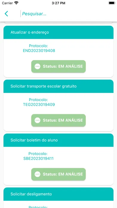 Zrzuty ekranu Portal do Aluno Osasco