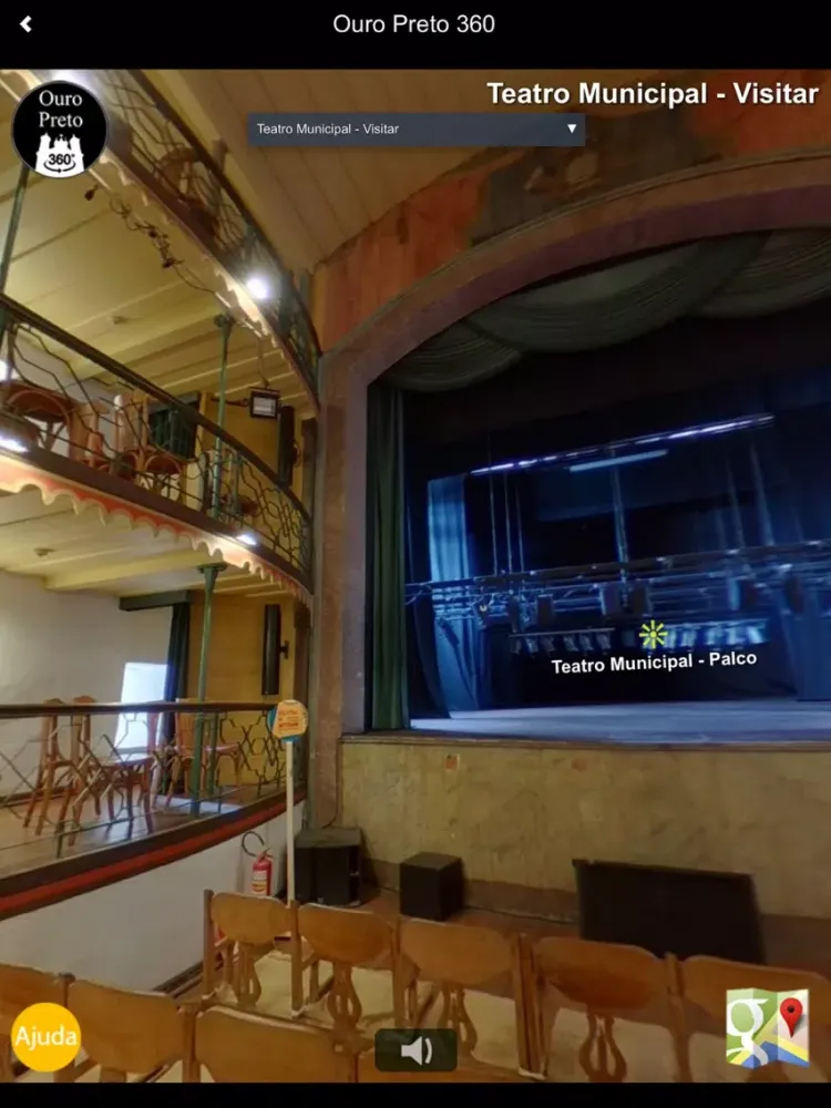 ภาพหน้าจอของ OURO PRETO 360 iPad 
