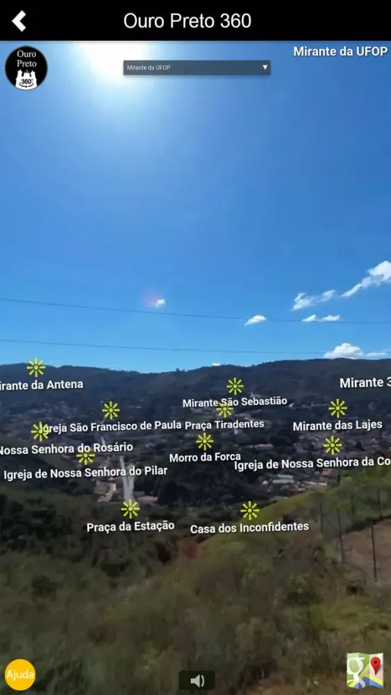 ภาพหน้าจอของ OURO PRETO 360