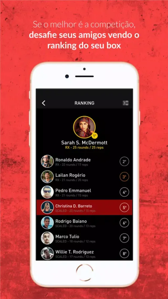 Captures d'écran de CrossFit Remo RV