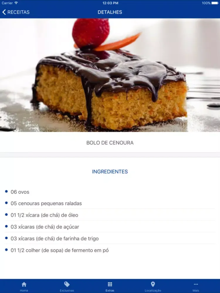 Paeze Supermercados iPad  سکرین شاٹس