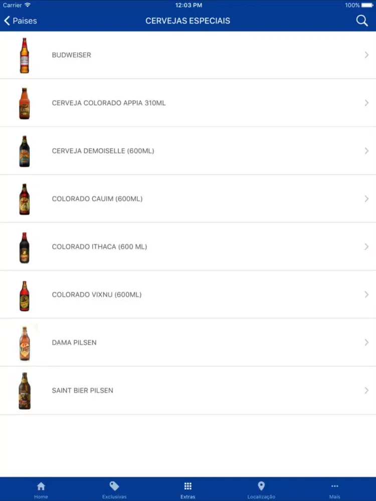 Paeze Supermercados iPad  سکرین شاٹس