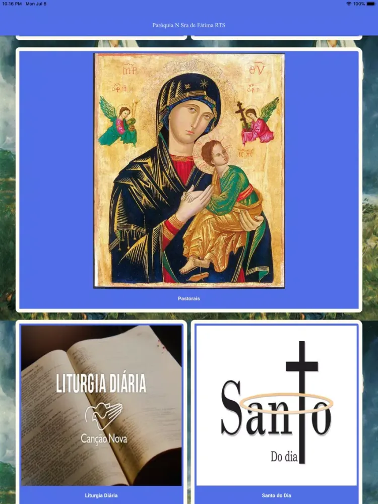 Paróquia N.Sra de Fátima R.T.S iPad  Ekran Görüntüleri