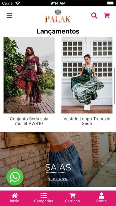 Palak Fashions应用截图