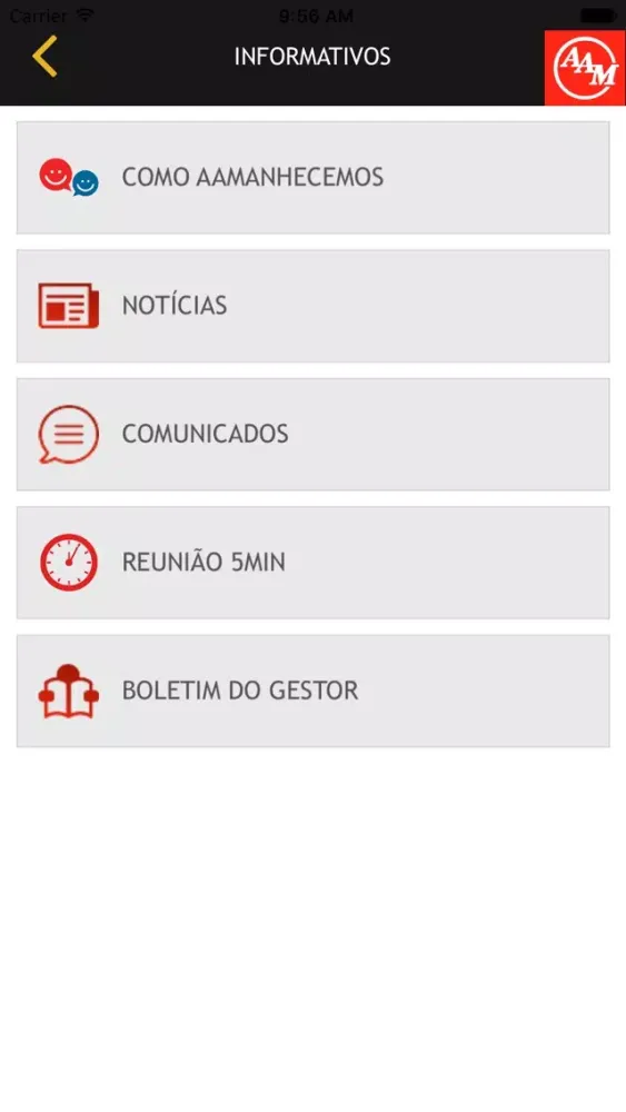 Captures d'écran de AAM do Brasil
