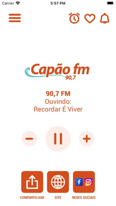 Rádio Capão FM - 90,7 FM Screenshots