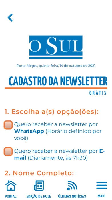 Скриншоты Jornal O Sul