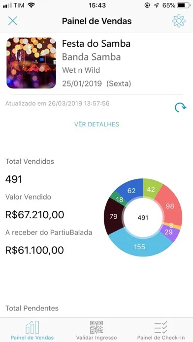 Capturas de pantalla de Partik Organizador