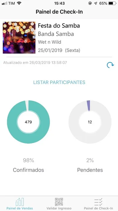 Capturas de pantalla de Partik Organizador