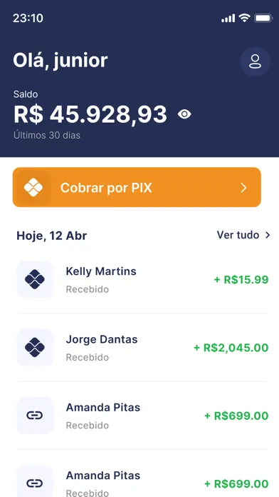 PayMee: Pix, Conta e Mais应用截图
