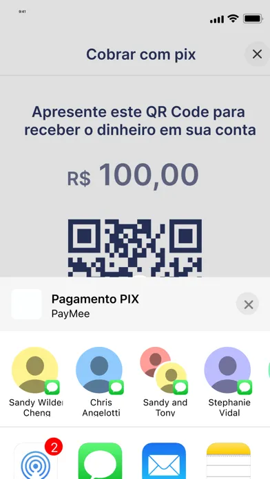 PayMee: Pix, Conta e Mais应用截图