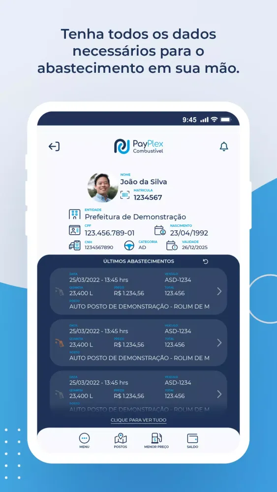 PayPlex Combustível应用截图
