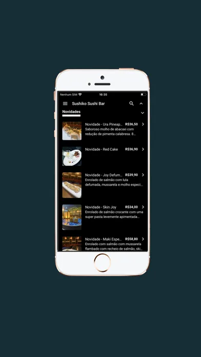 Zrzuty ekranu Sushiko Sushi Bar