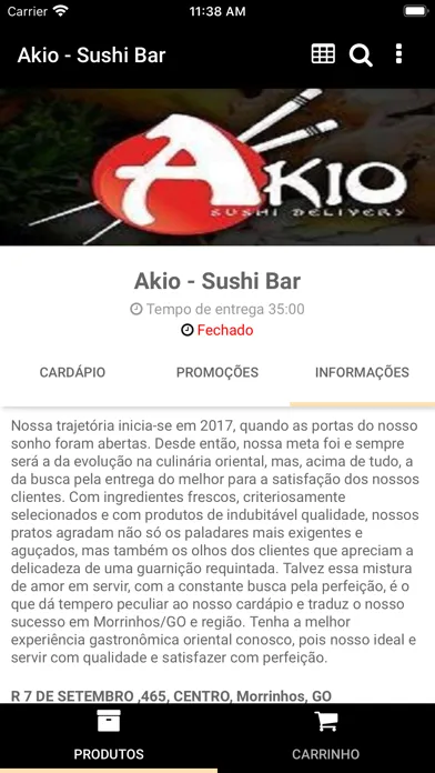 Captures d'écran de Akio Sushi Bar