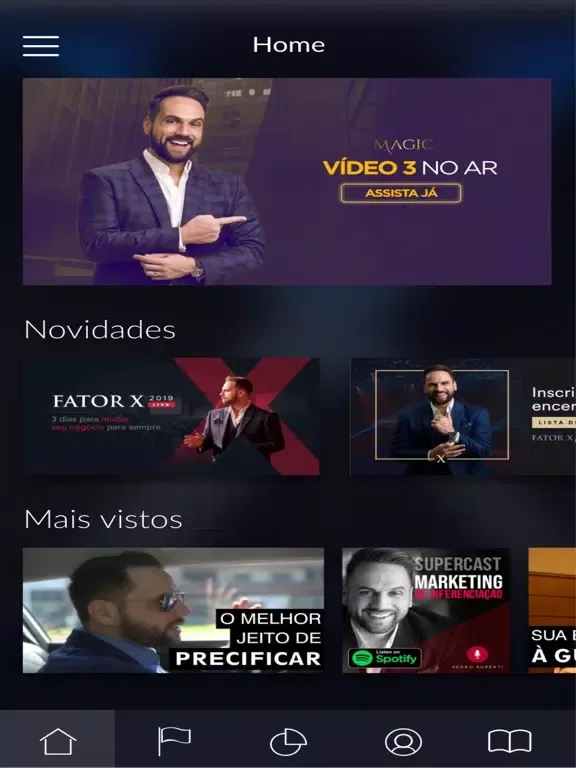 Capturas de pantalla de Insight | Pedro Superti iPad 